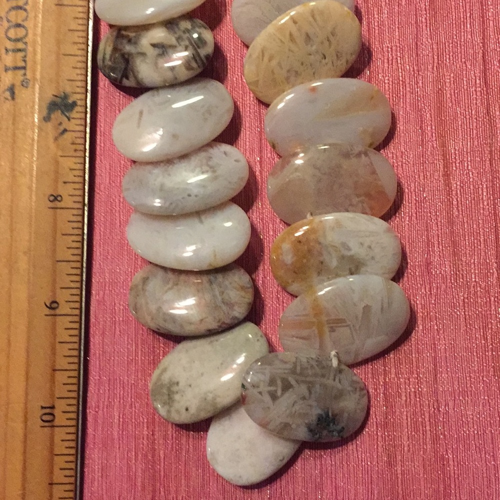 Genuine Polished Stone Necklace